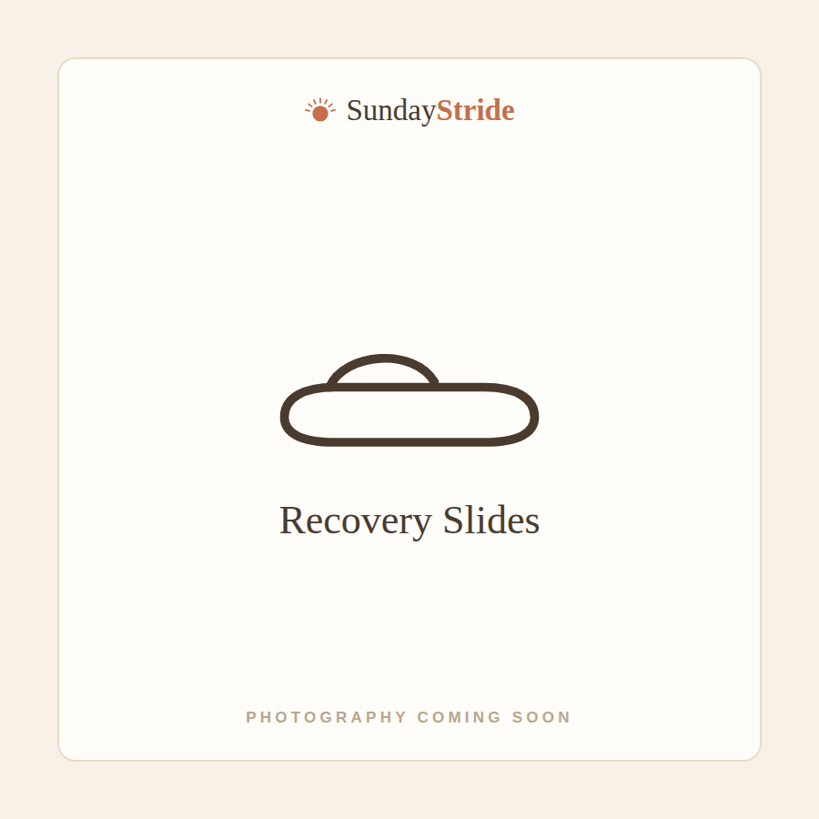 The Sunrise adjustable open-toe plush slipper — SundayStride