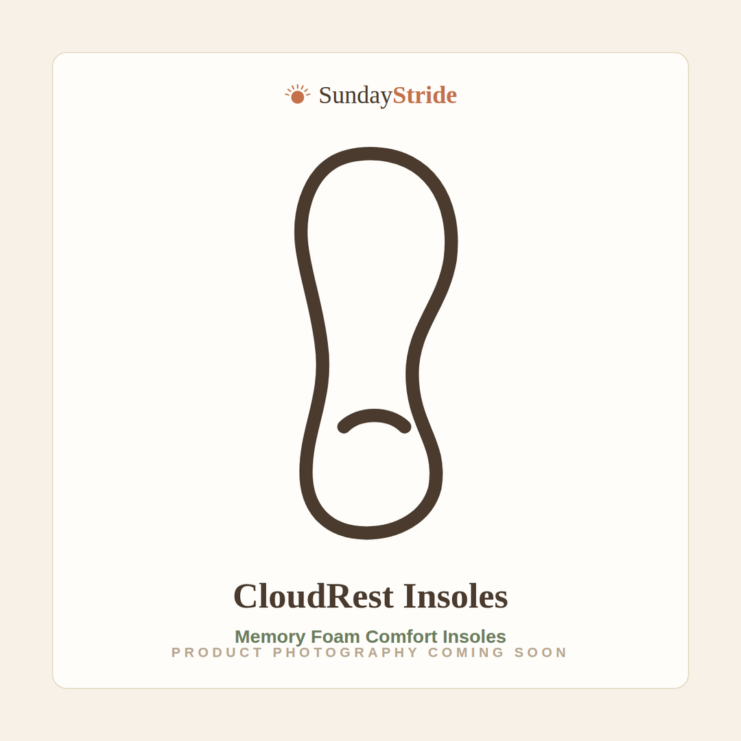 CloudRest memory foam comfort insoles — SundayStride